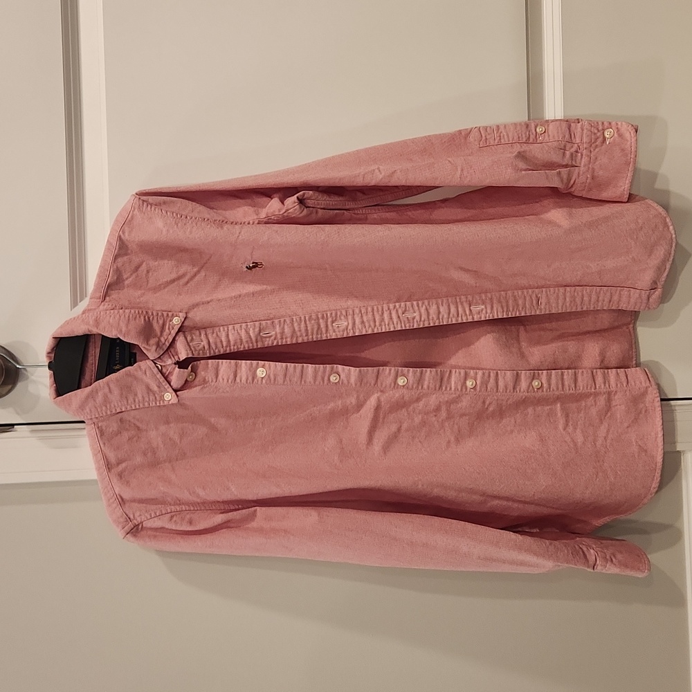 Ralph Lauren womens classic oxford - pink size medium